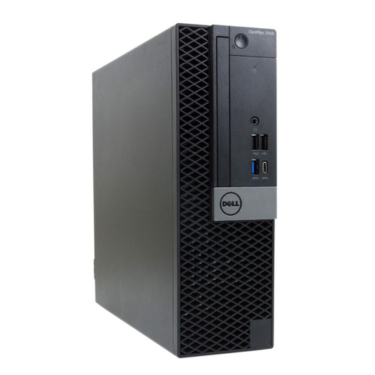 Dell Optiplex 7050 Sff Core i7-7700 16GB 240GB SSD Radeon R5 430 Windows 10 Pro Refurbished