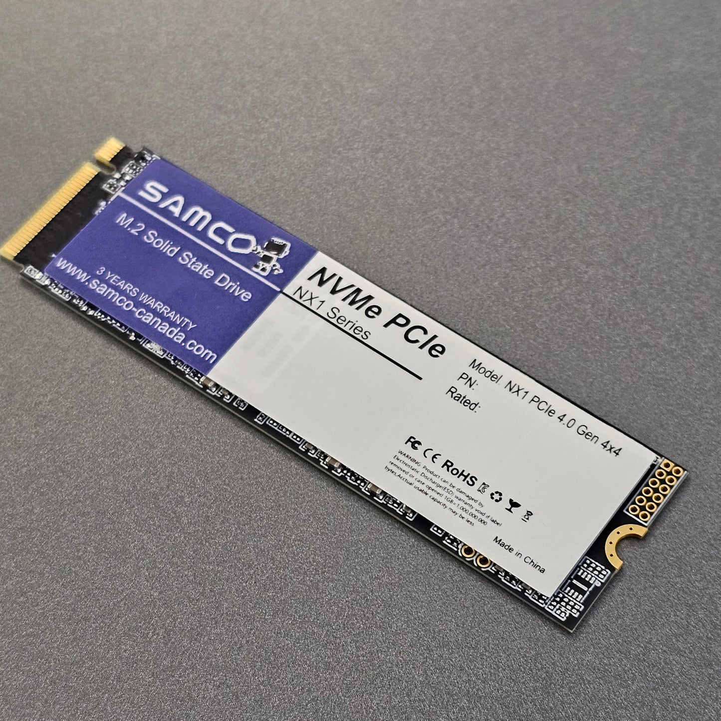 Samco 1TB NX1 M.2 NVMe PCIe 4 SSD  (R:5000MB/s; W:4500MB/s)