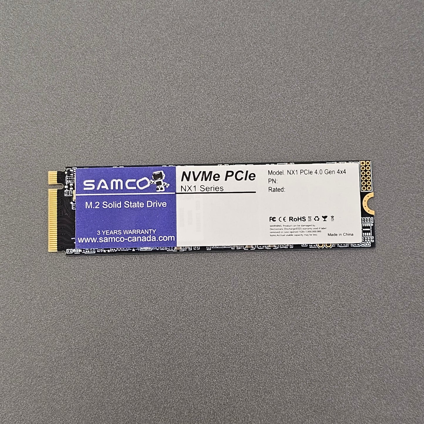 Samco 1TB NX1 M.2 NVMe PCIe 4 SSD  (R:5000MB/s; W:4500MB/s)