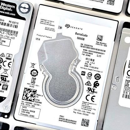 Seagate 500GB 2.5in SATA HDD Pulls