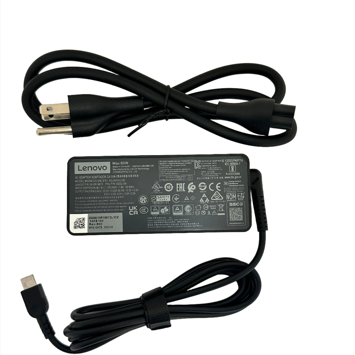 Lenovo 65W AC Adapter USB-C Pulls