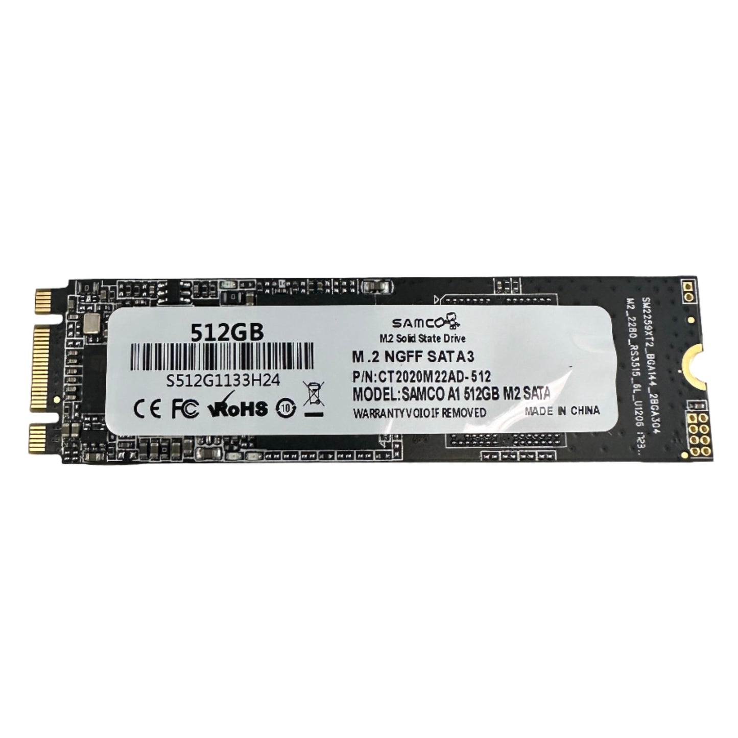 Samco 512GB A1 M.2 SATA SSD