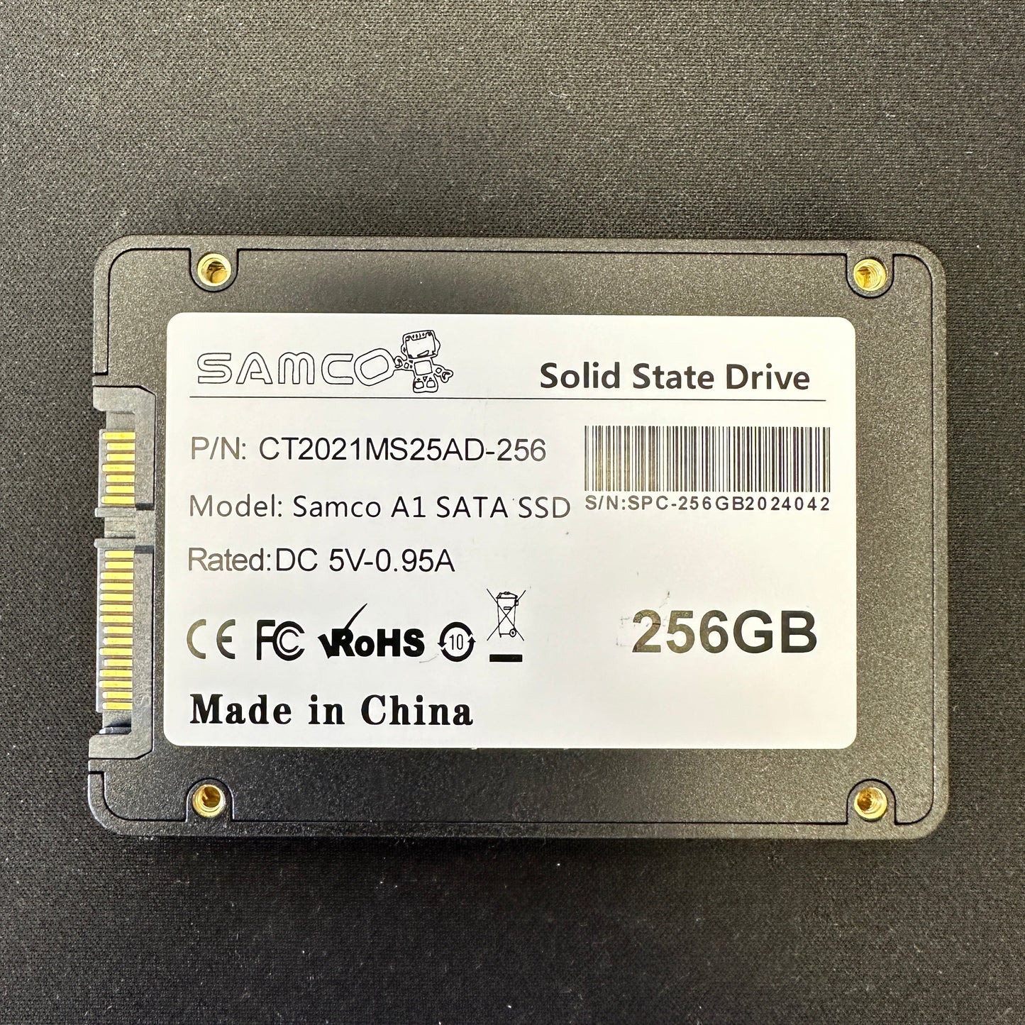 Samco 256GB A1 2.5in SATA SSD