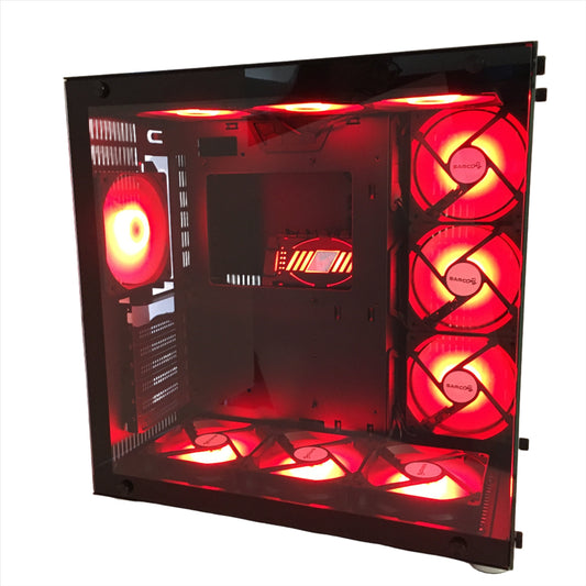 Samco UFOII Black Case + 120mm RGB Case Fan (PK120)