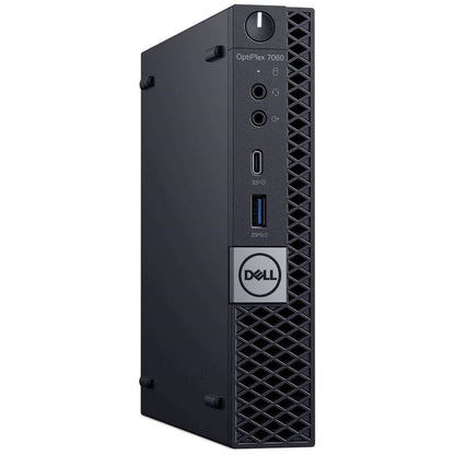 Dell Optiplex 7060 Micro Core i7-8700 16GB 512GB SSD Windows 10 Pro Refurbished