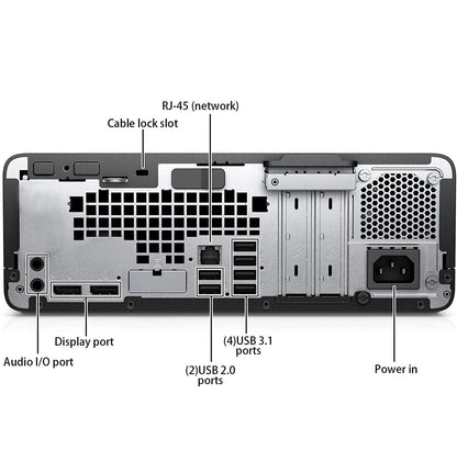 HP EliteDesk 800 G4 SFF Core i5-8500 16GB 512GB SSD W11P Refurb