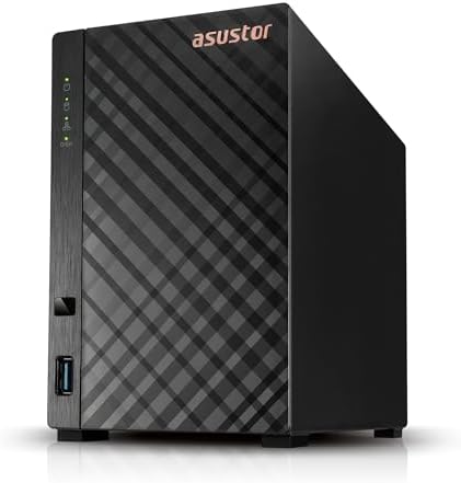 Asustor Drivestor 2 Lite AS1102TL2 Bay NAS, Quad-core 1.7GHz CPU, 1GBE Port, 1G - AS1102TL