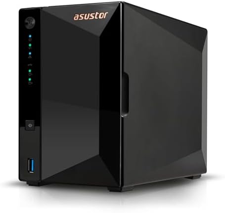 Asustor Drivestor 2 Pro G2 AS3302T V2, 2 Bay NAS, Quad-Core 1.7GHz CPU, 2.5GBE - AS3302T V2