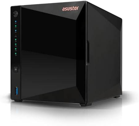 Asustor Drivestor 4 Pro G2 AS3304T V2, 4 Bay NAS, Quad-Core 1.7GHz CPU, 2.5GBE - AS3304T V2