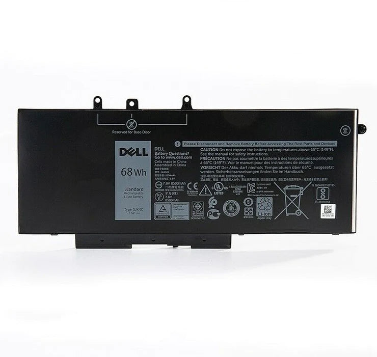 Dell GJKNX Laptop Battery for Dell Latitude 5480 5580 5590 5490 Series 7.6V 68Wh