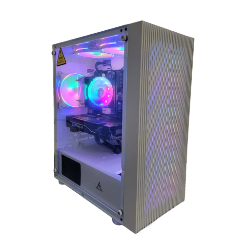 CTO LC-32H White Case + 6x 120mm RGB FAN (SGQ120)