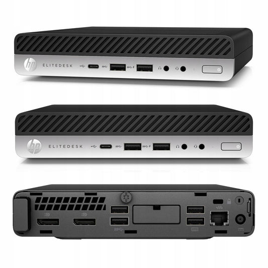 HP EliteDesk 800 G4 DM Intel Core i7-8700T 16GB 512GB SSD W11P Refurb