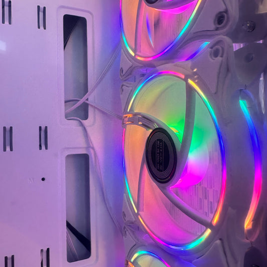 CTO SGQ-120 120mm 4pin RGB Case Fan White