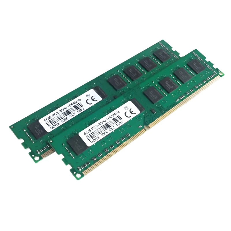 Mixed brand 8GB DDR3 Desktop Memory Pulls