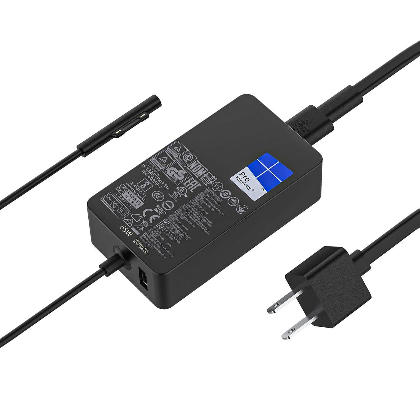 Microsoft Surface 65W AC Adapter Charger Pulls