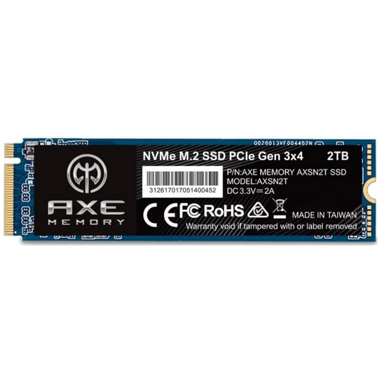 Mixed brand 2TB M.2 NVMe PCIe SSD Pulls