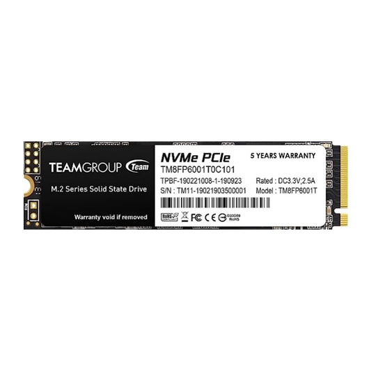 Team Group 1TB M.2 NVMe PCIe 3 SSD