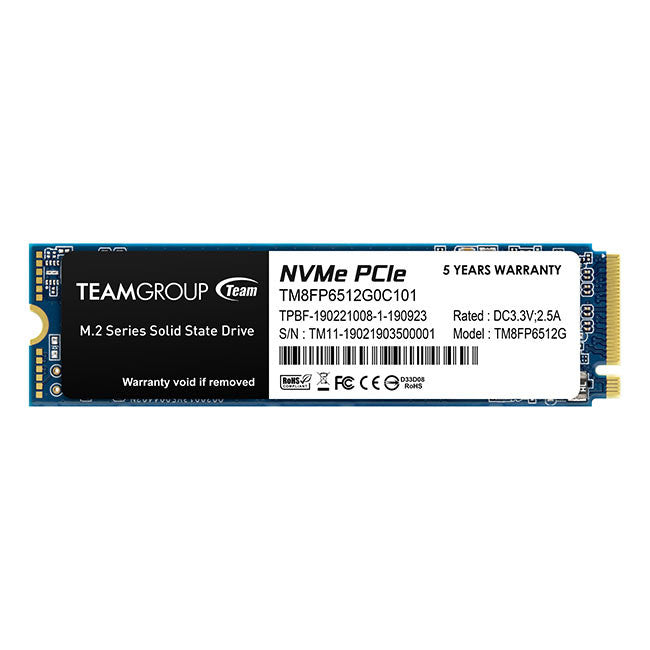 Team Group 512GB M.2 NVMe PCIe SSD