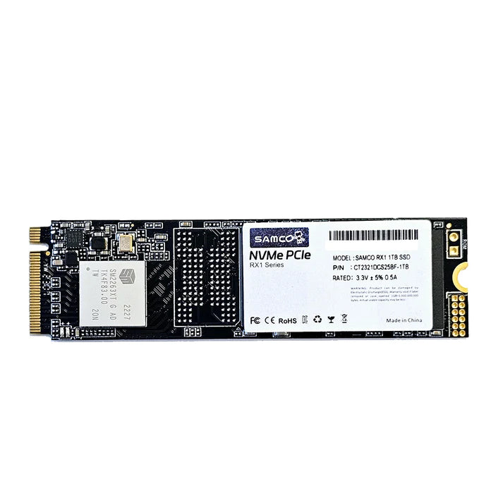 Samco 512GB BX1 M.2 NVMe PCIe 3 SSD (R:1000MB/s; W:800MB/s)