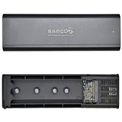 Samco M.2 Sata/Nvme USB 3.2 10Gbps External SSD Enclosure